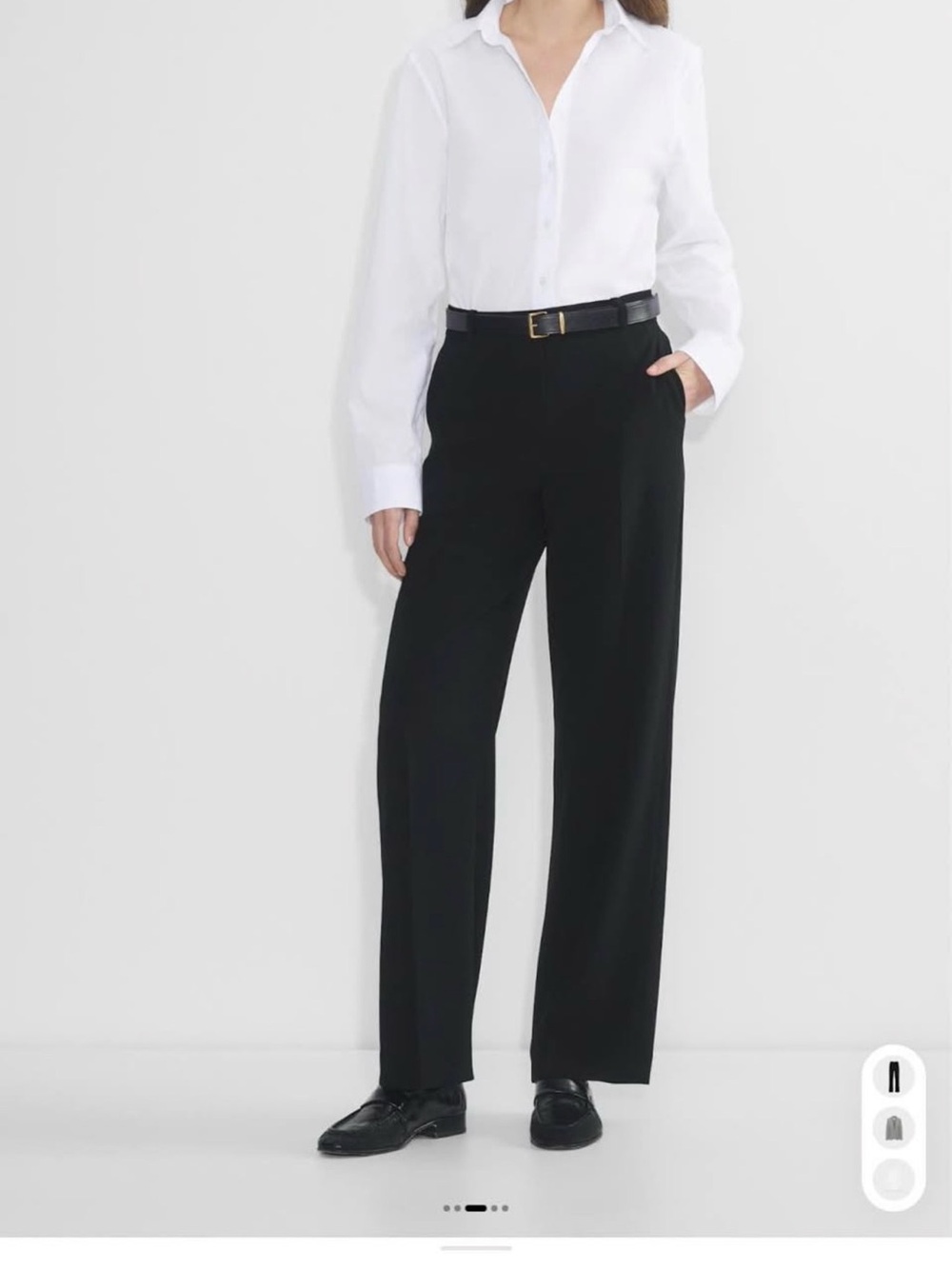 Aritzia Babaton Agency Pant Mirror Crepe